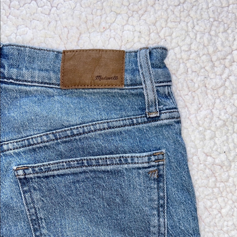Madewell Sky Blue Ankle Jeans - Picture 9 of 10